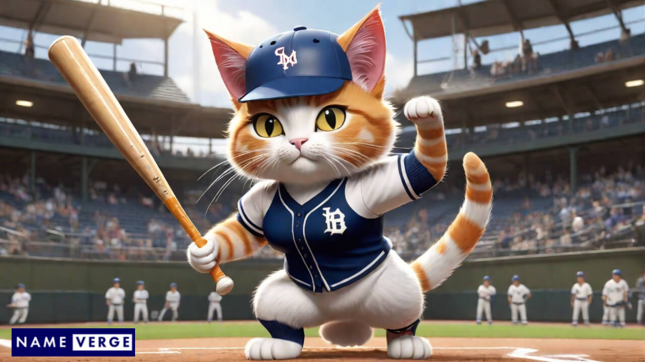 Baseball Cat Names Female