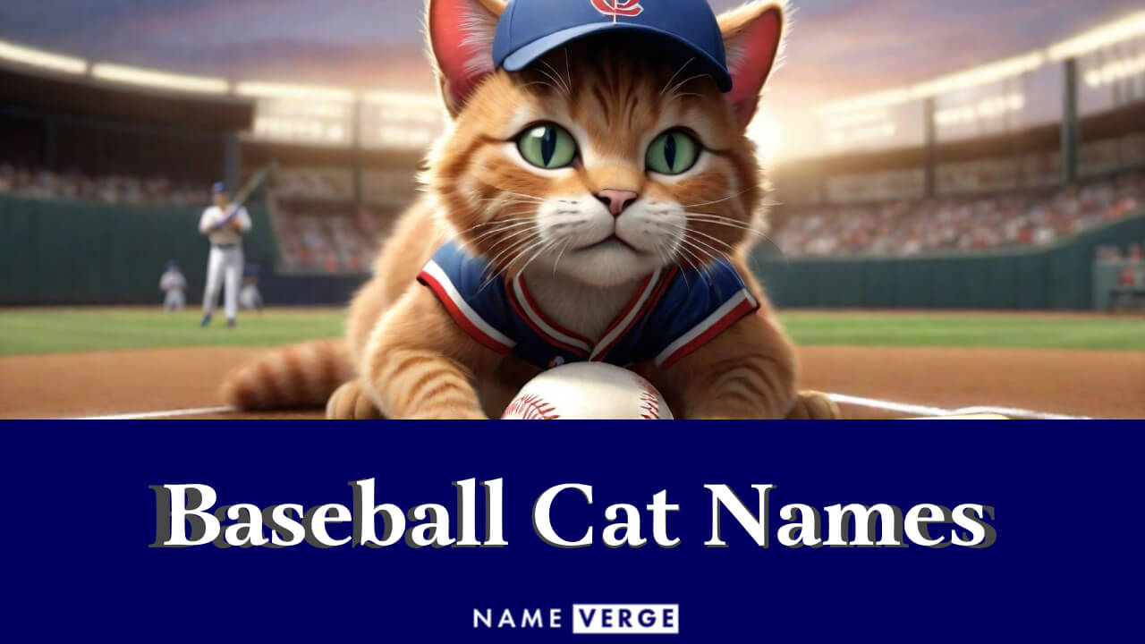 Baseball Cat Names: 232+ Best Baseball-Inspired Names