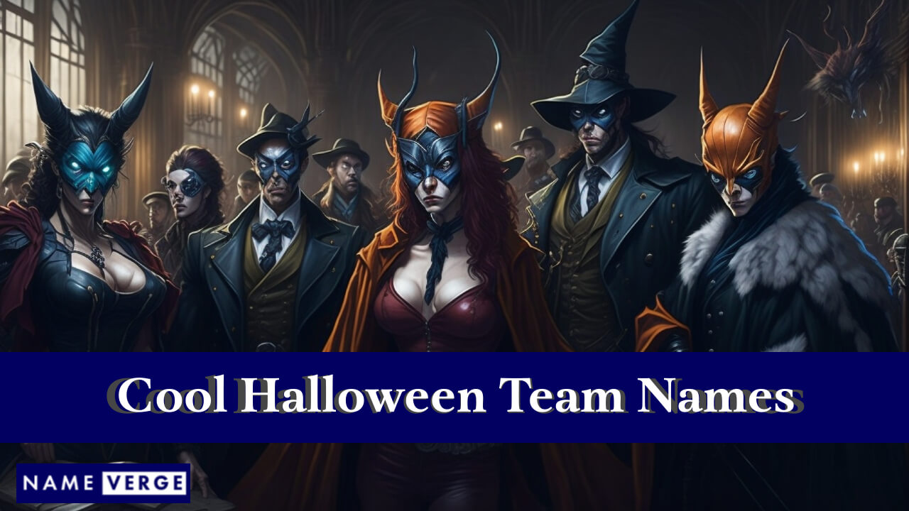 Cool Halloween Team Names