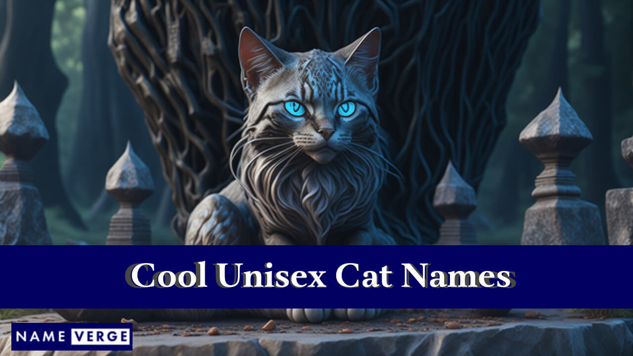 Cool Unisex Cat Names