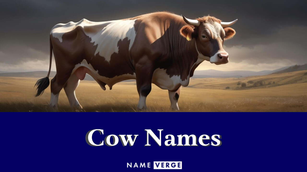 Cow Names: 555+ Funny Names For Your Cute Silly Cattles