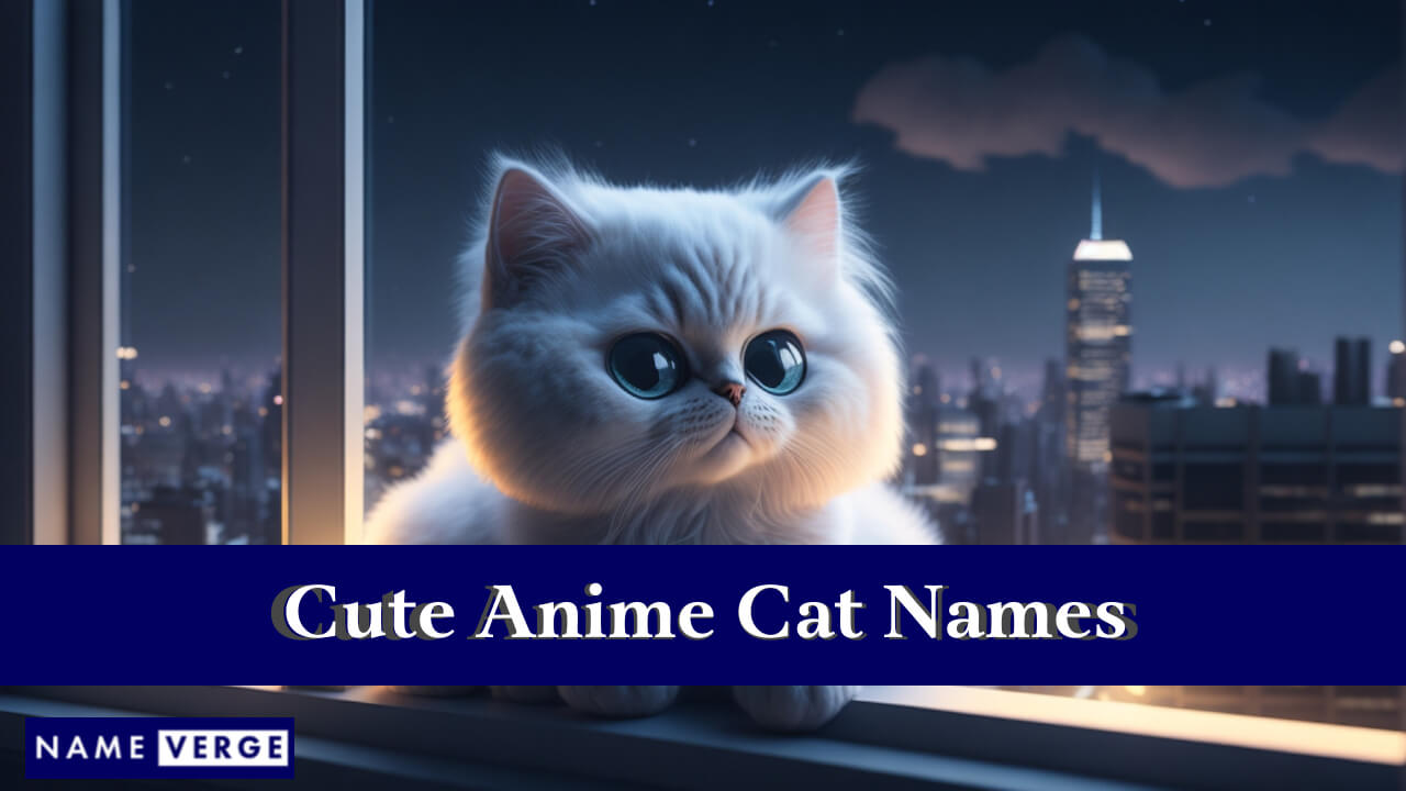 Cute Anime Cat Names