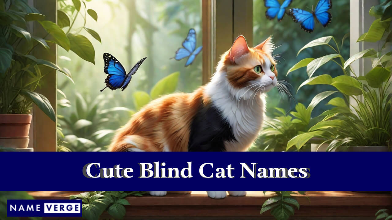 Cute Blind Cat Names