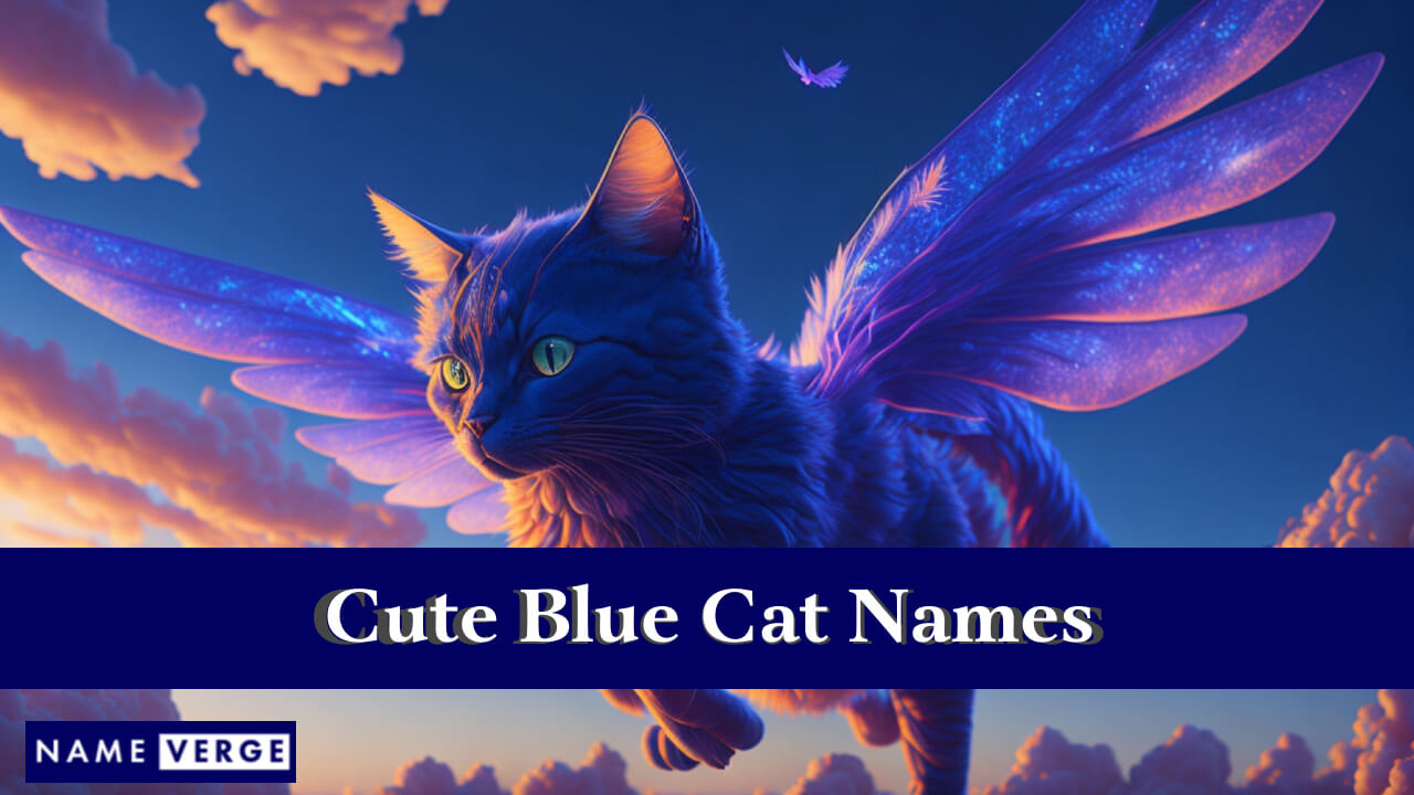 Cute Blue Cat Names