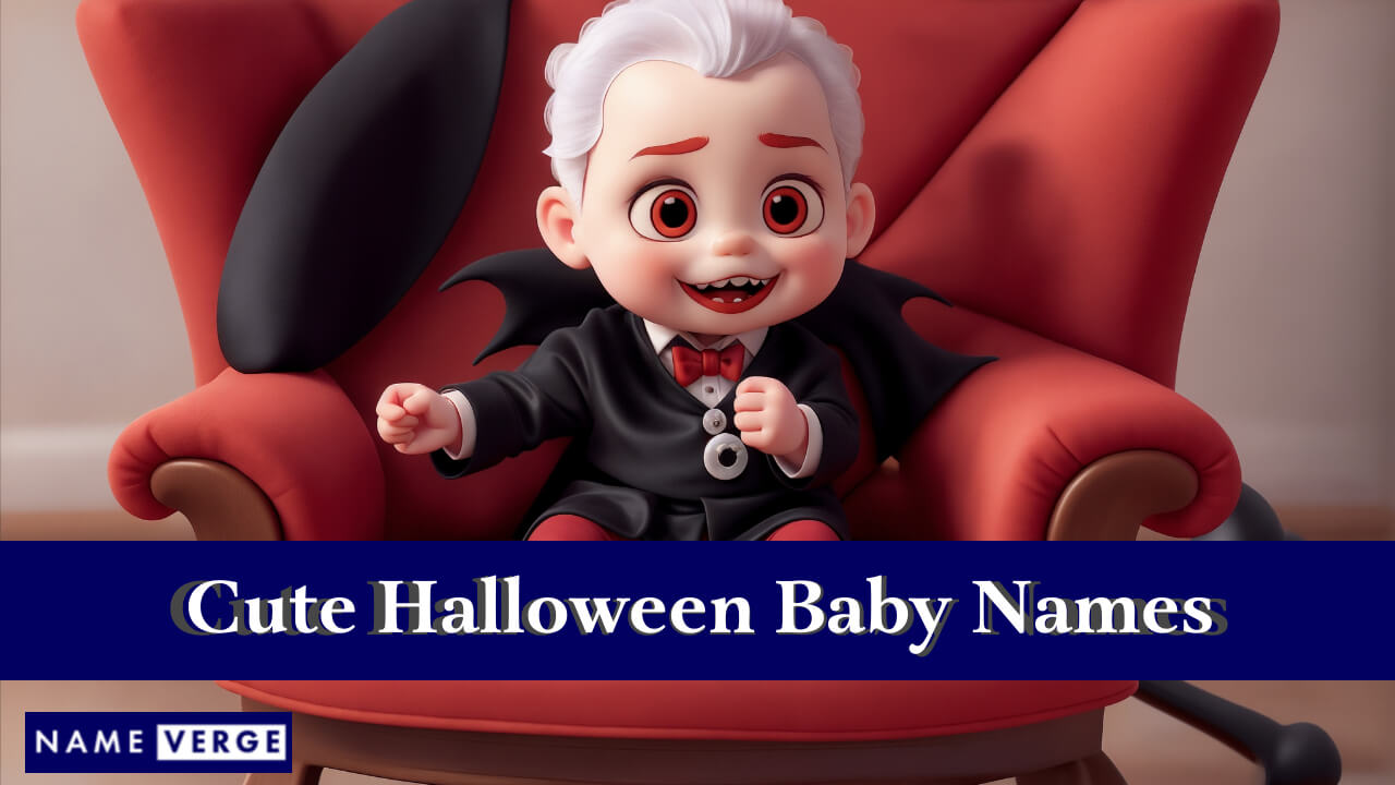 Cute Halloween Baby Names