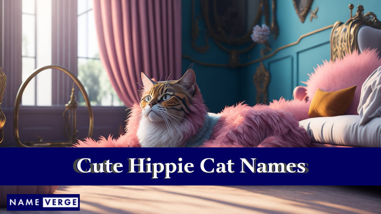 Cute Hippie Cat Names