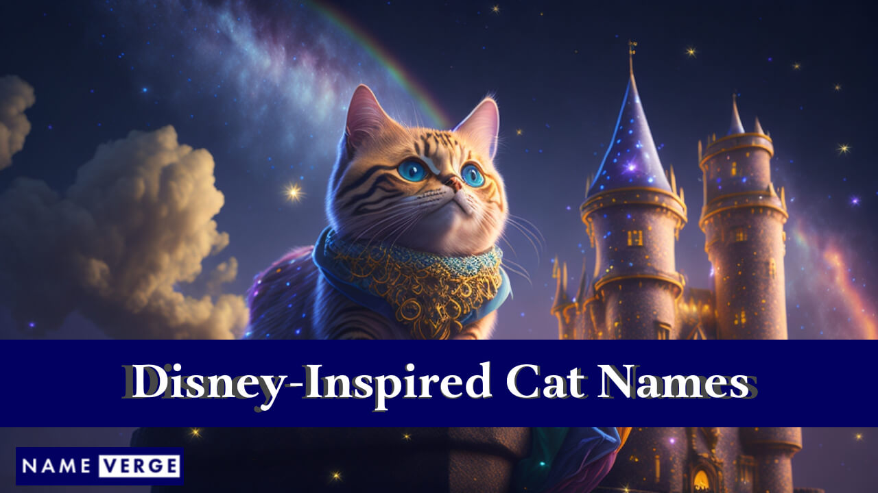 Disney-Inspired Cat Names
