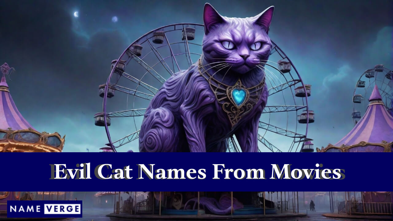 Evil Cat Names From Movies