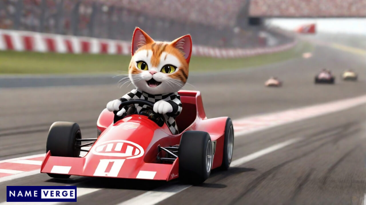 Funny F1 Cat Names