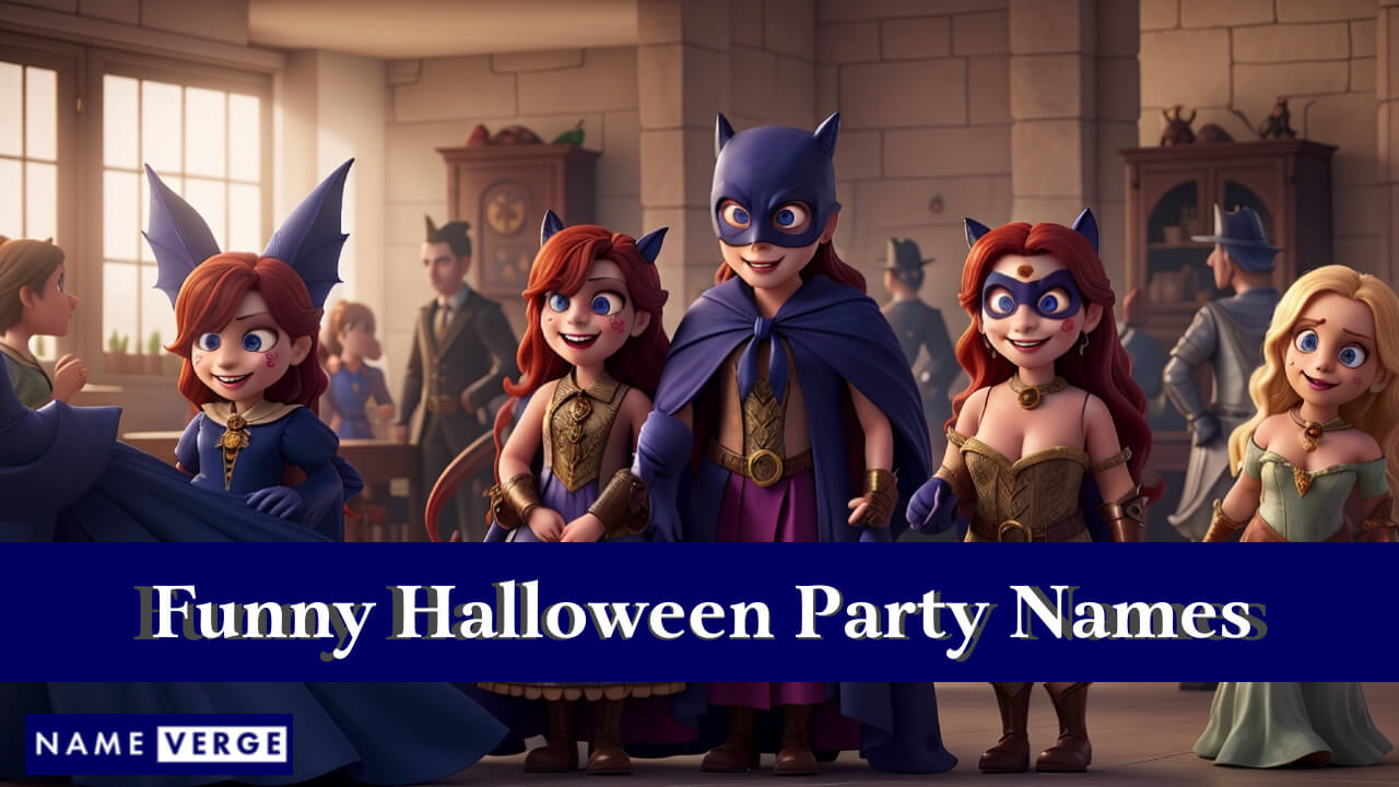 Funny Halloween Party Names