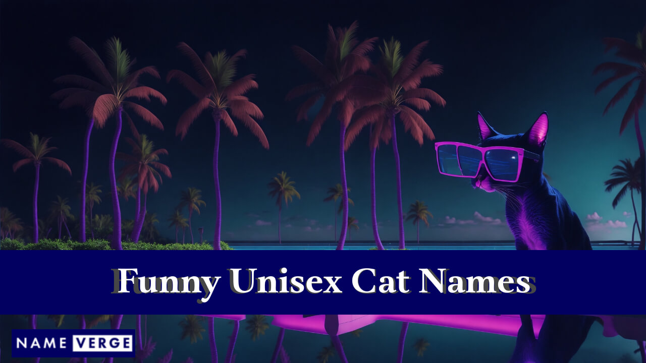 Funny Unisex Cat Names