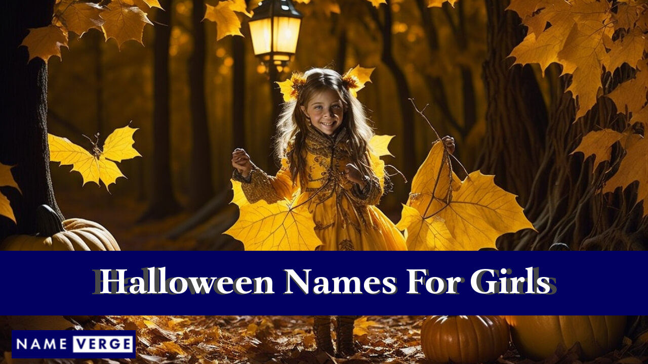 Halloween Names For Girls