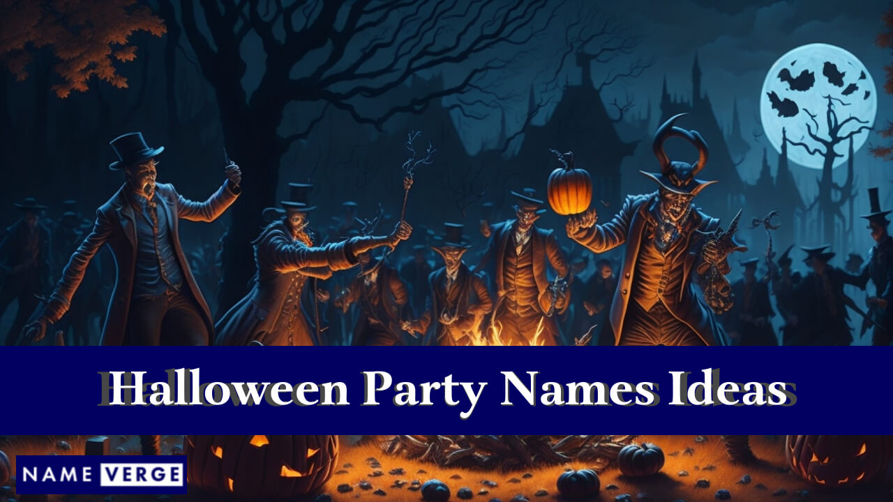 Halloween Party Names Ideas
