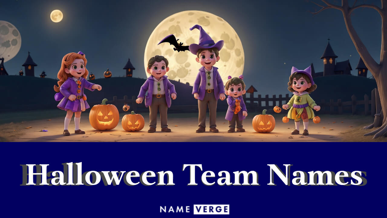 Halloween Team Names: 300 Funny Halloween Team Names