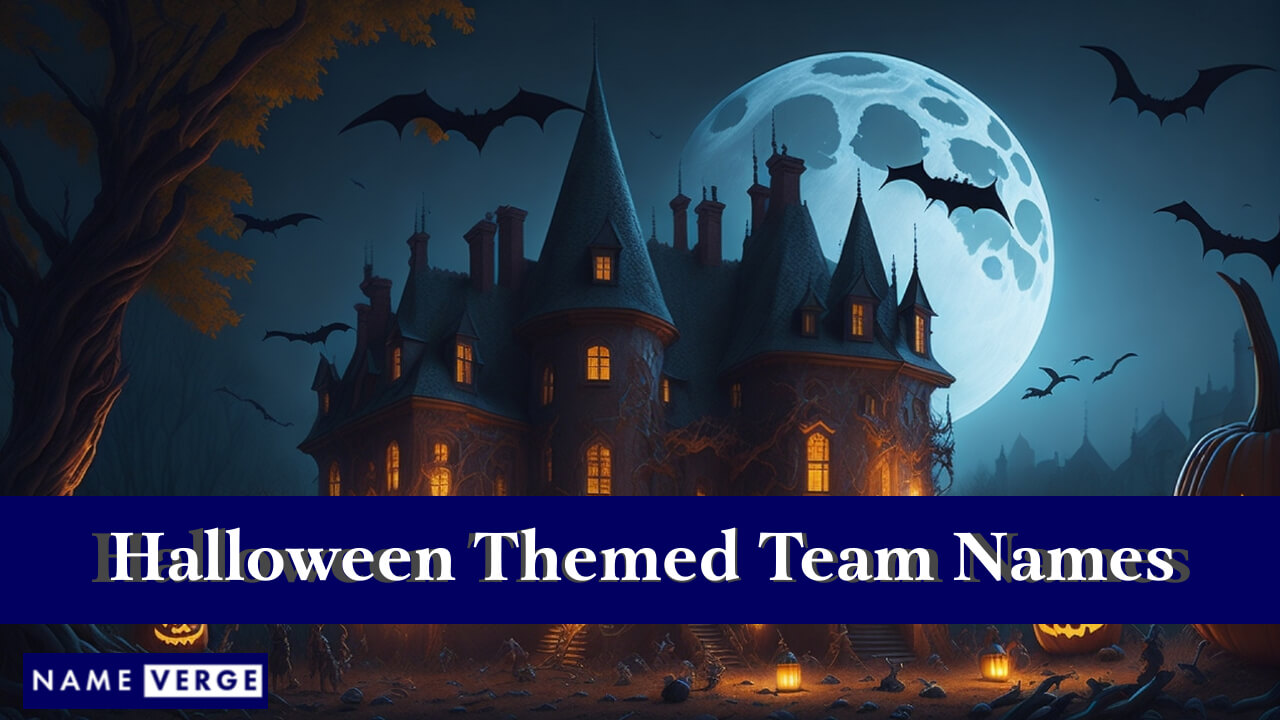 Halloween Themed Team Names