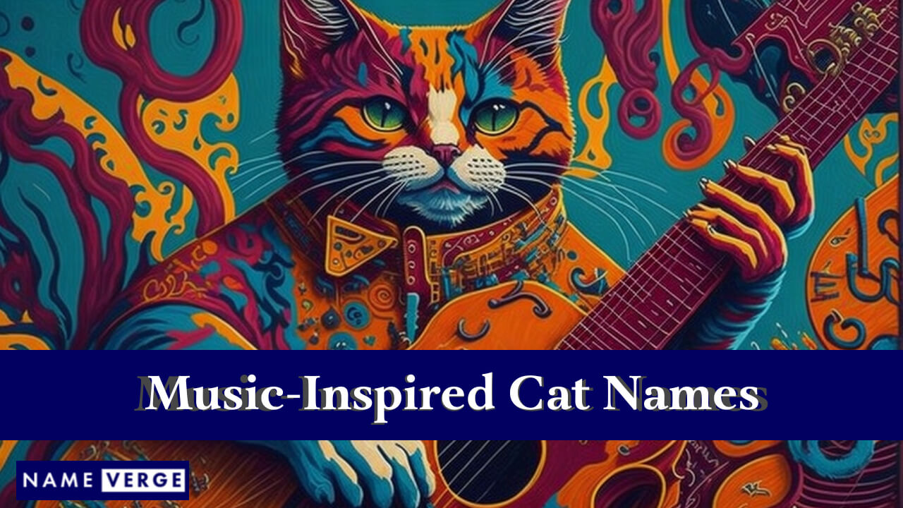Music-Inspired Cat Names