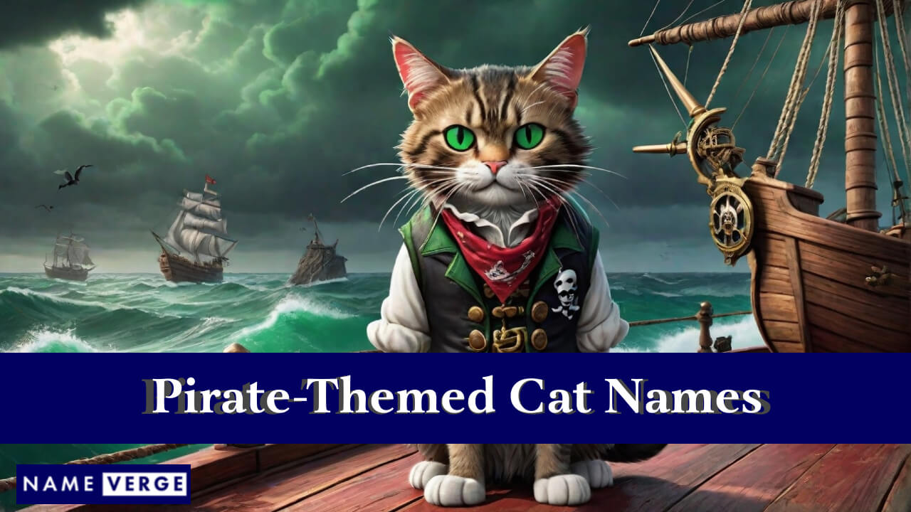 Pirate-Themed Cat Names