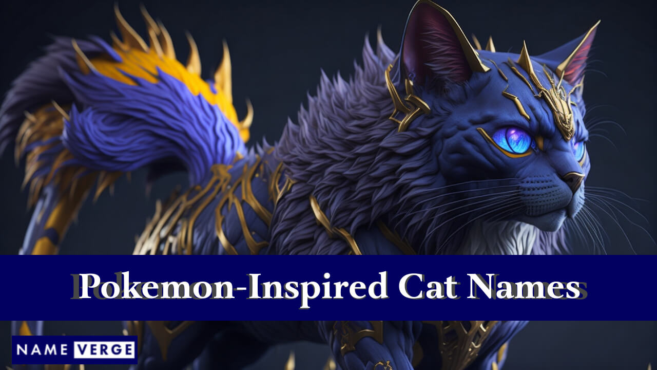 Pokemon-Inspired Cat Names