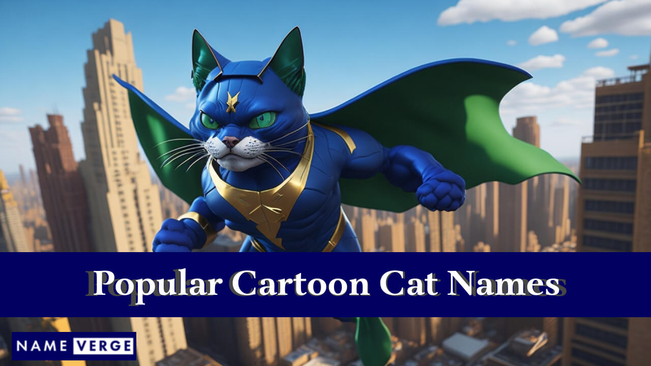 Popular Cartoon Cat Names