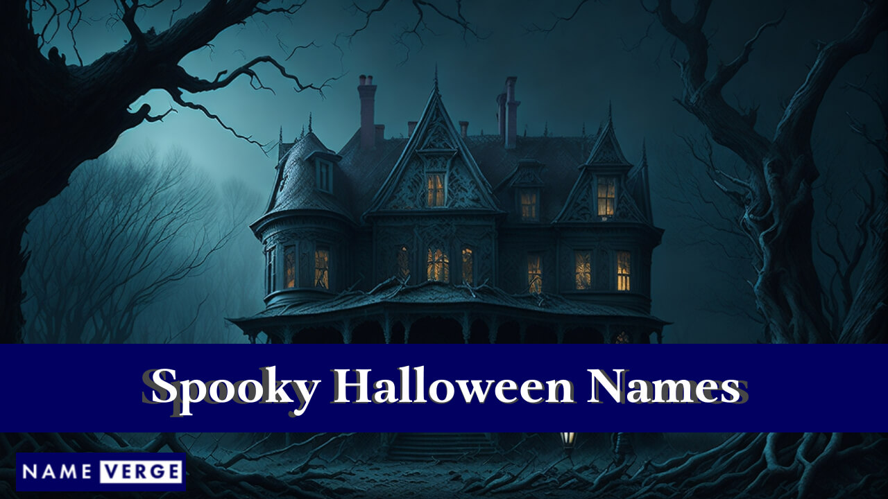 Spooky Halloween Names