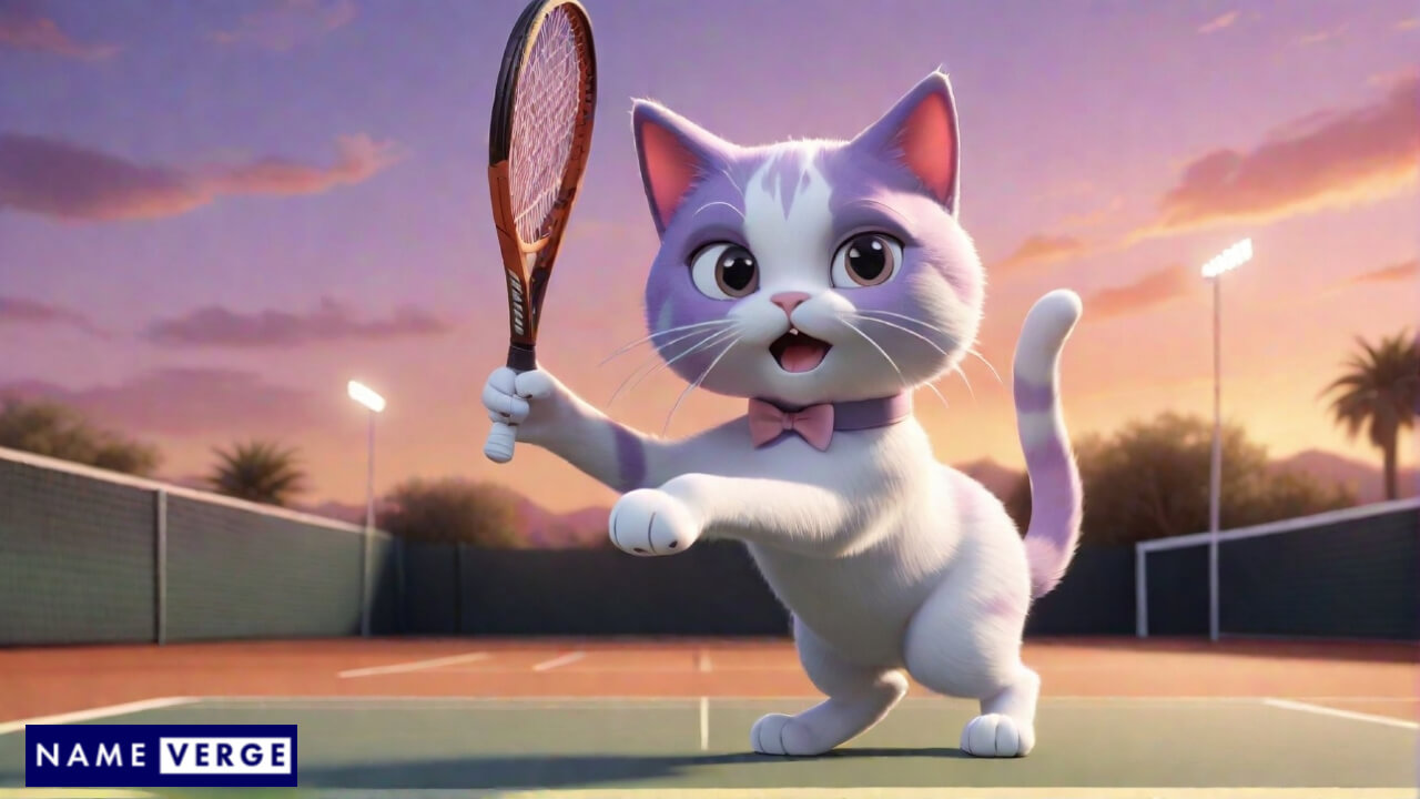 Tennis Cat Names Male