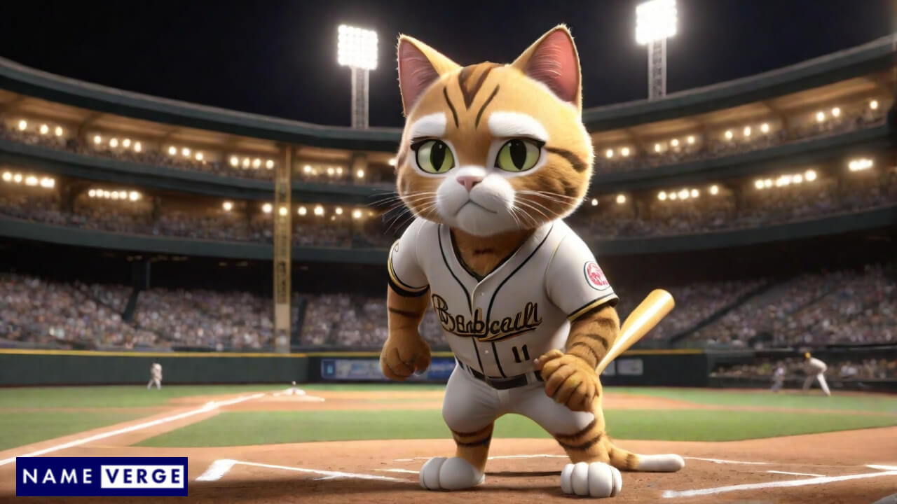 Unisex Baseball Cat Names