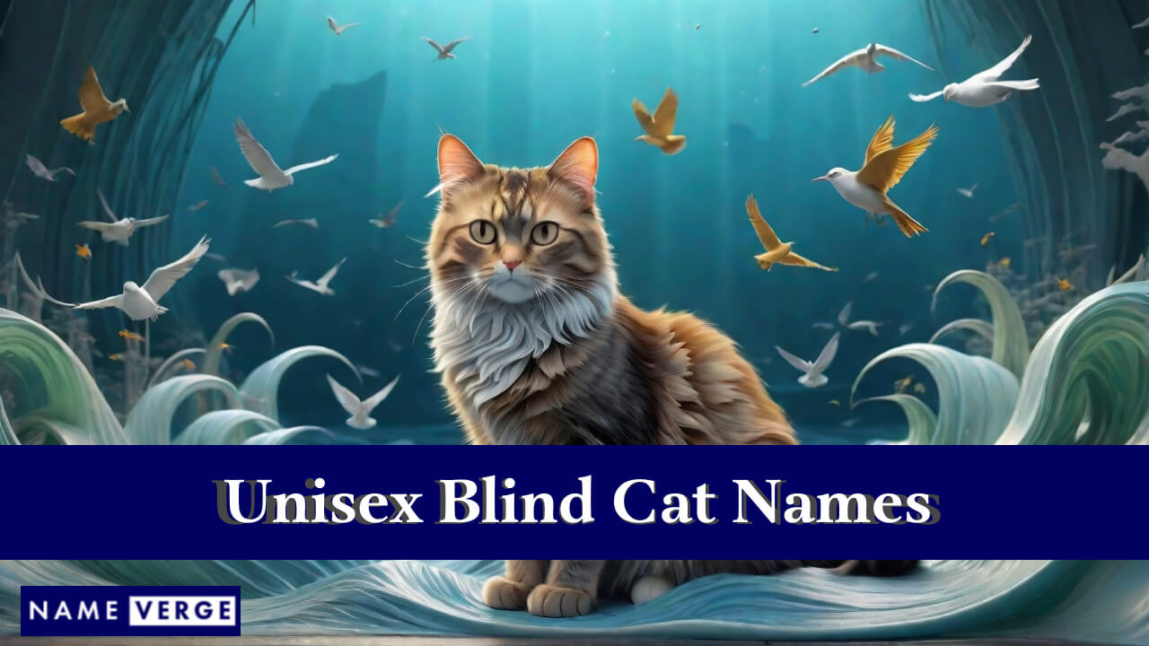 Unisex Blind Cat Names