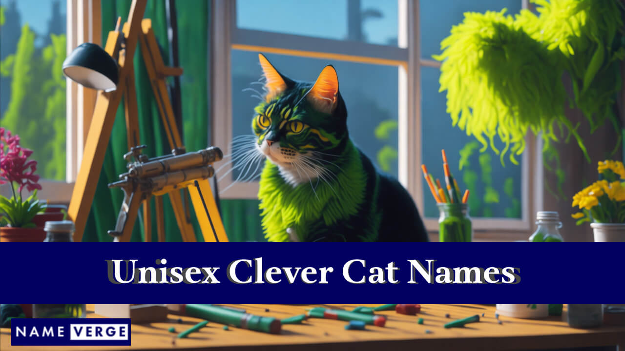 Unisex Clever Cat Names