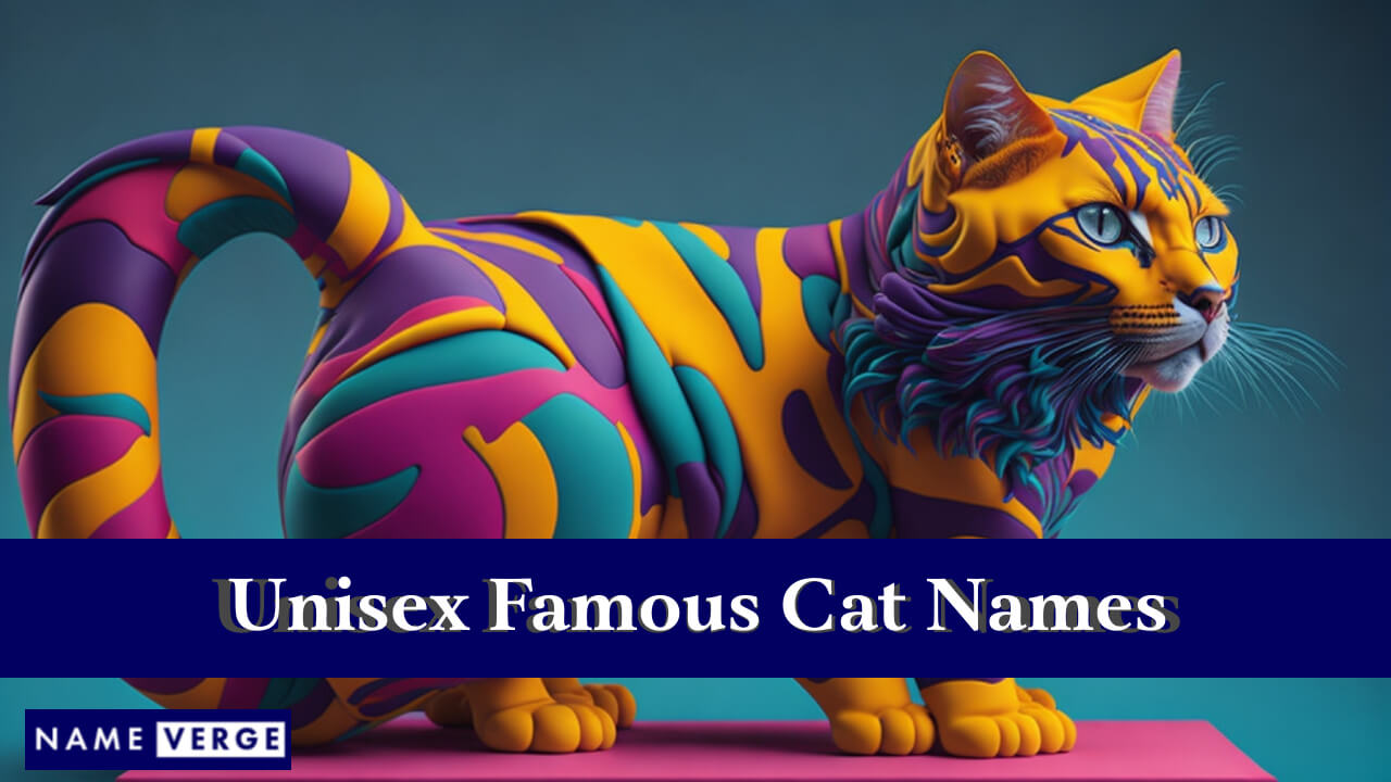Unisex Famous Cat Names