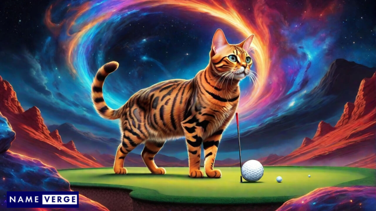 Unisex Golf Cat Names