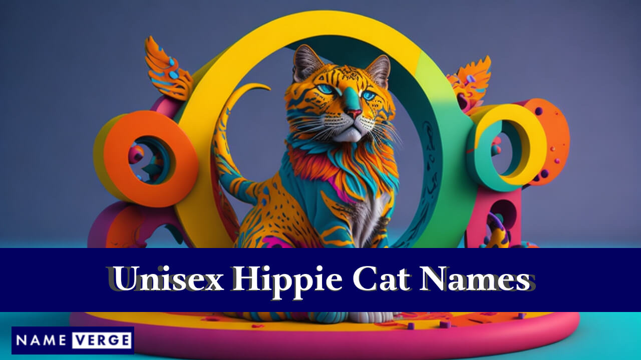 Unisex Hippie Cat Names