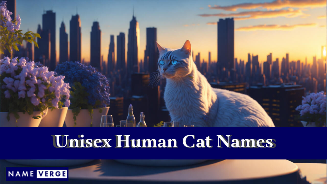 Unisex Human Cat Names
