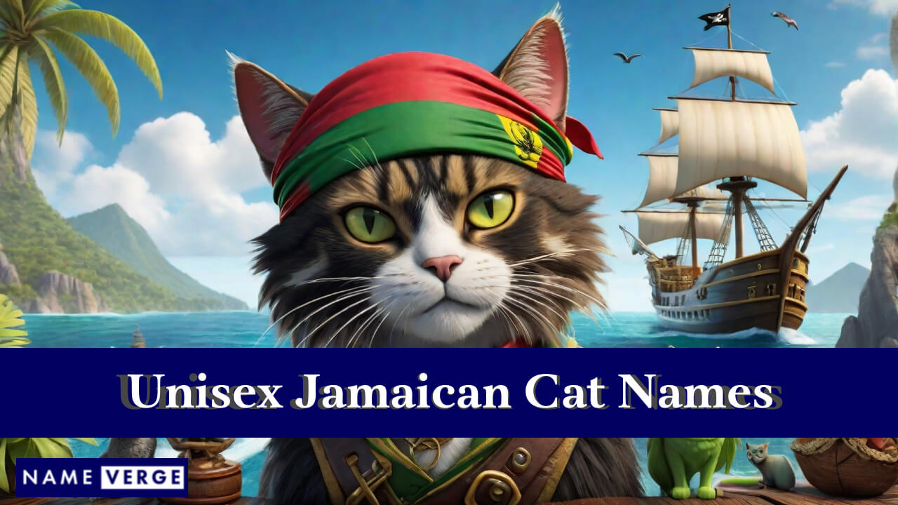 Unisex Jamaican Cat Names