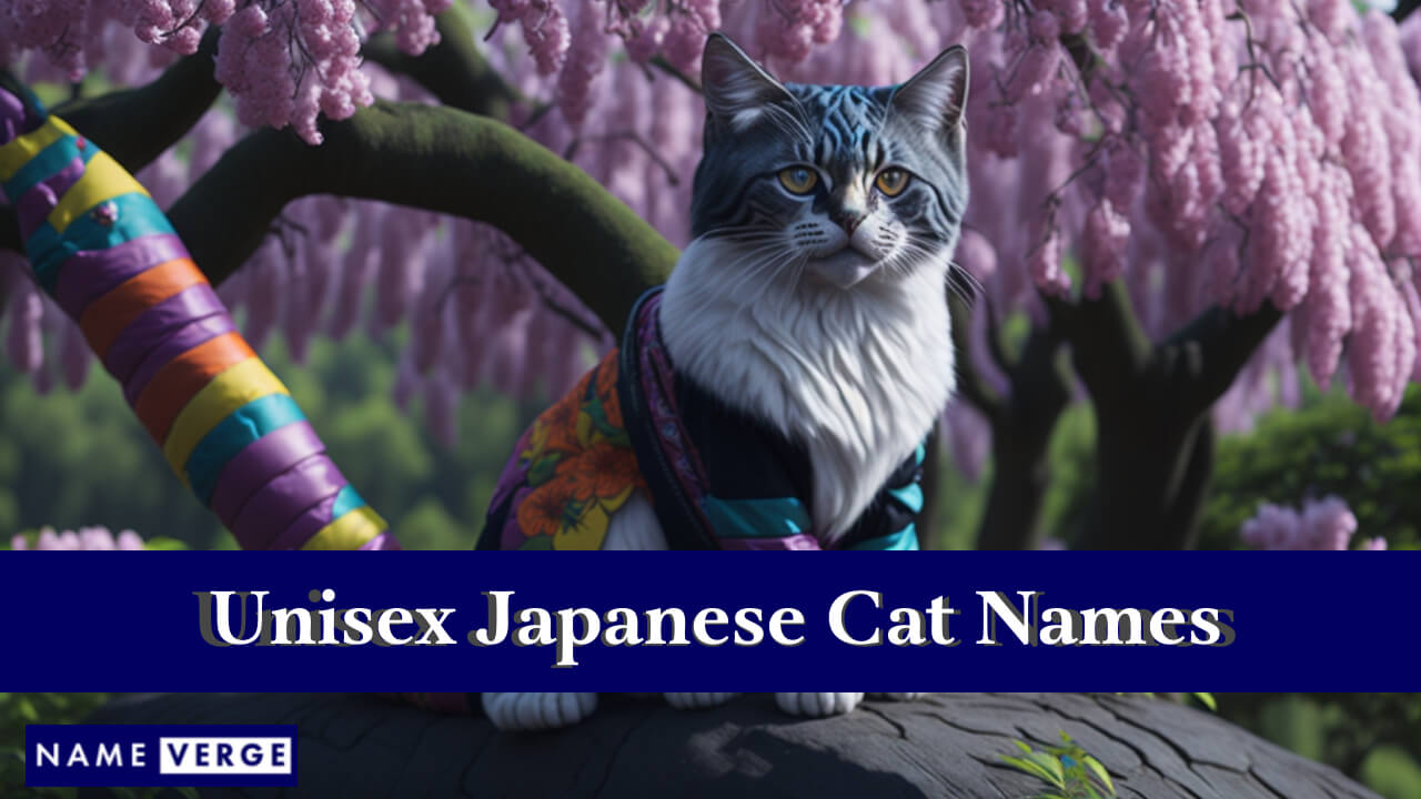 Unisex Japanese Cat Names