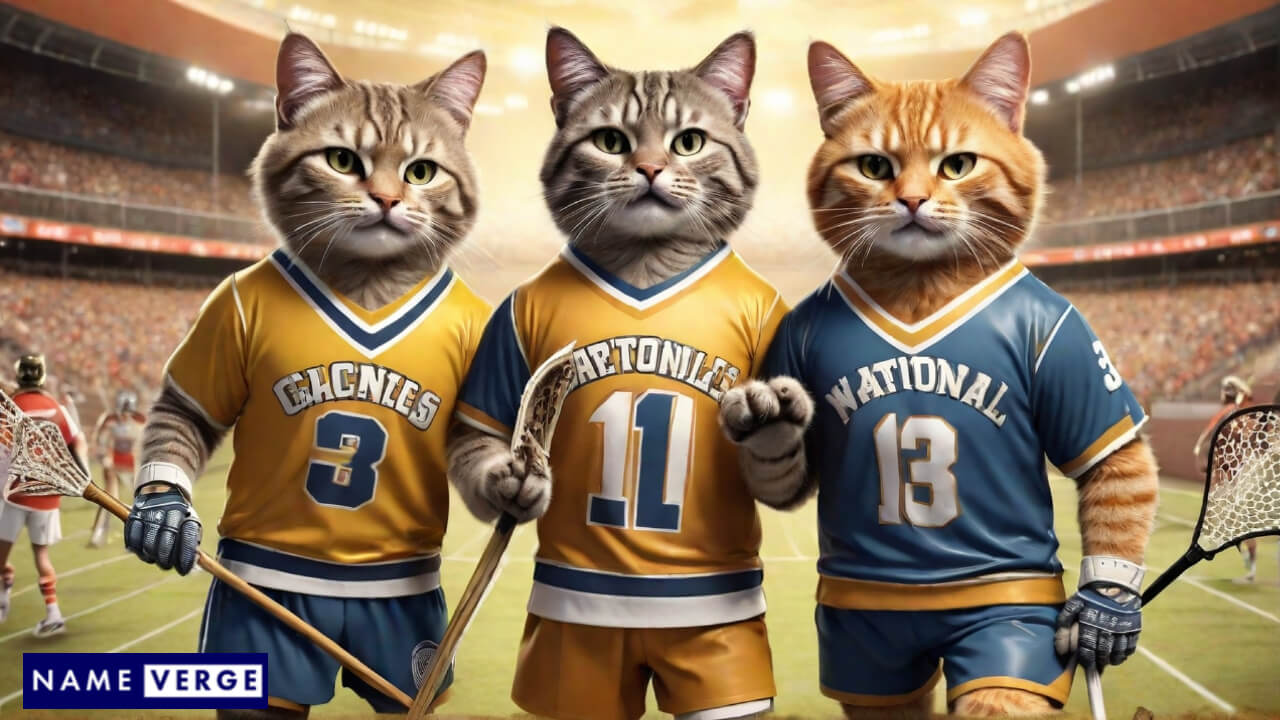 Unisex Lacrosse Cat Names