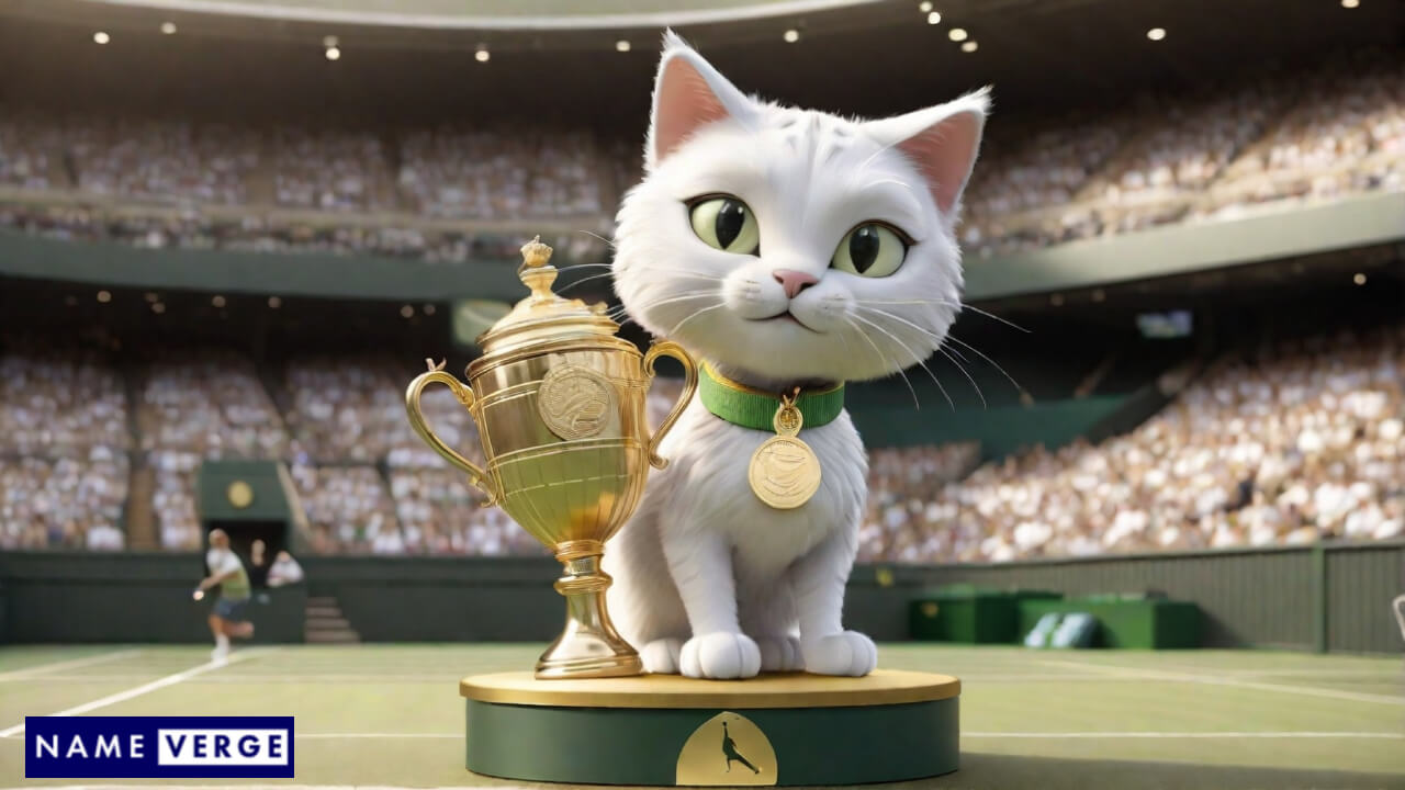 Unisex Tennis Cat Names