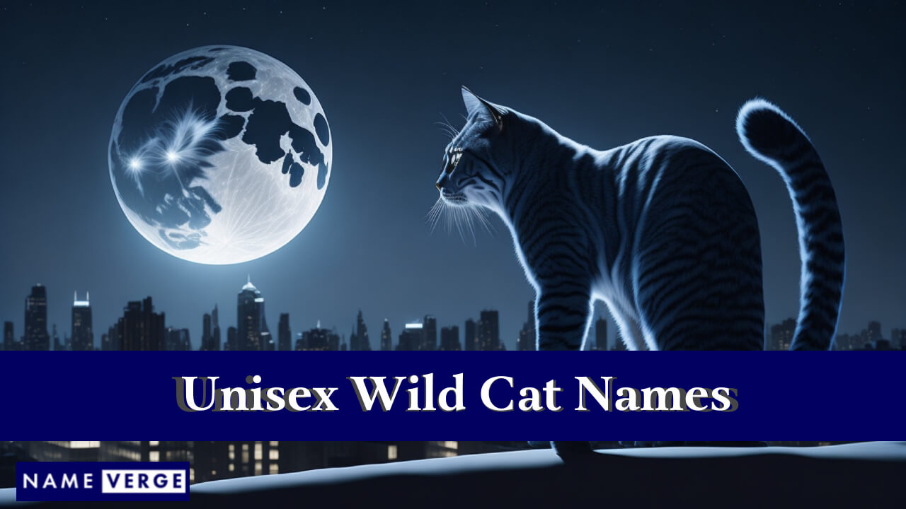 Unisex Wild Cat Names